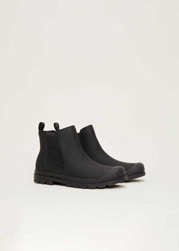 Phase Eight Chunky Chelsea Boots Black Canada | KMQBCT-157